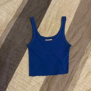 Hollister royal blue tank top